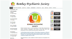 Desktop Screenshot of bombaypsych.org